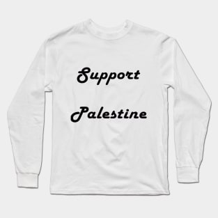 Support Palestine Long Sleeve T-Shirt